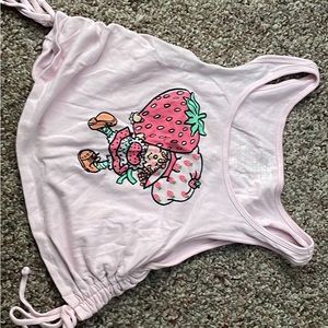 Strawberry shortcake top